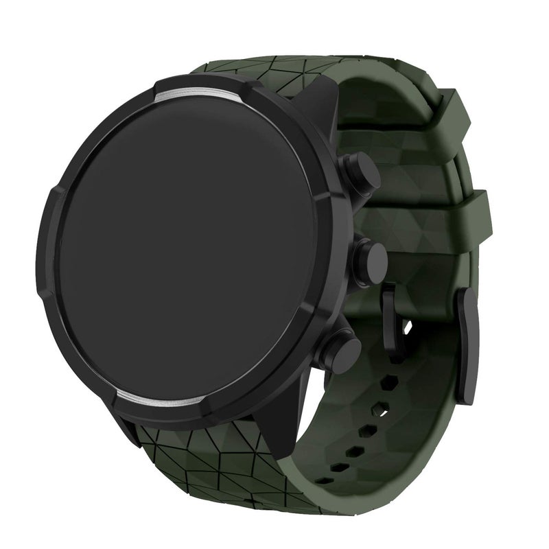 MCXGL Quick release Rubber Strap Replacement for Suunto 9 Baro Copperï¼ŒSpartan series 24mm Smart Wrist watchbands - Image 3